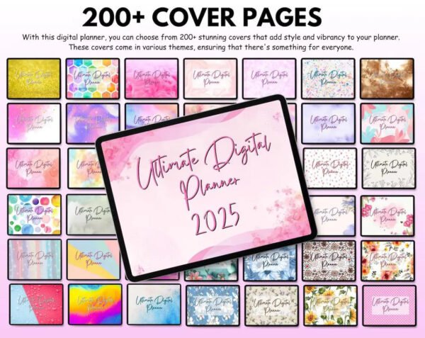 All-in-One 2025-2027 Digital Planner, Interactive Daily, Weekly, Monthly - Image 2