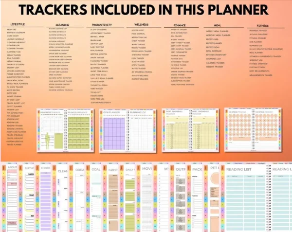 All-in-One 2025-2027 Digital Planner - Image 9