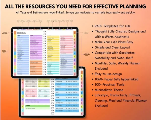 All-in-One 2025-2027 Digital Planner - Image 8