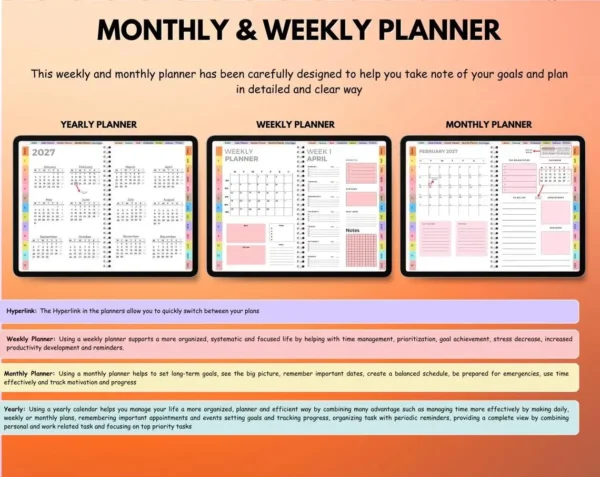 All-in-One 2025-2027 Digital Planner - Image 7